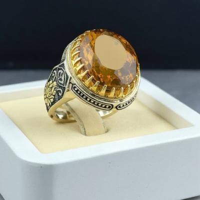 انگشتر الکساندریت مردانه کد 1384